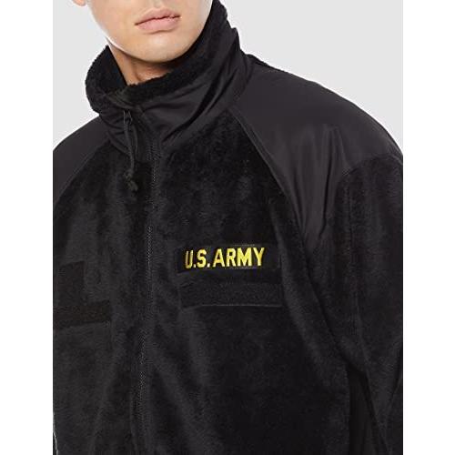 エフスタイル　フリースジャケット 第84戦闘飛行隊紋章 フリース ブラック 標準 