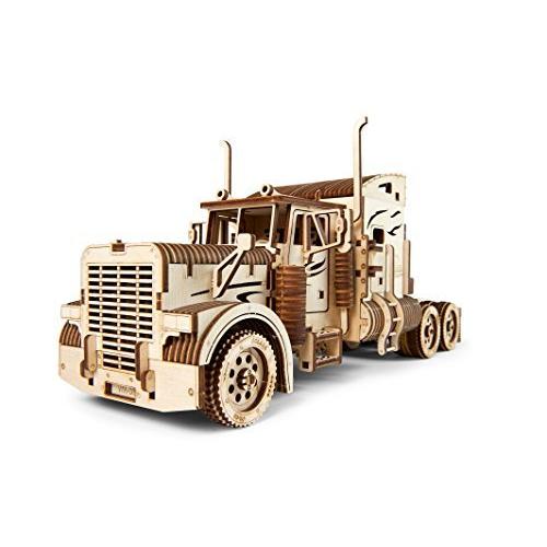 Ugears ユーギアーズ heavy Boy Truck VM-03 へヴィーボーイトラックVM-03 ;70056　木のおもちゃ 3D立体 パズル｜i-labo