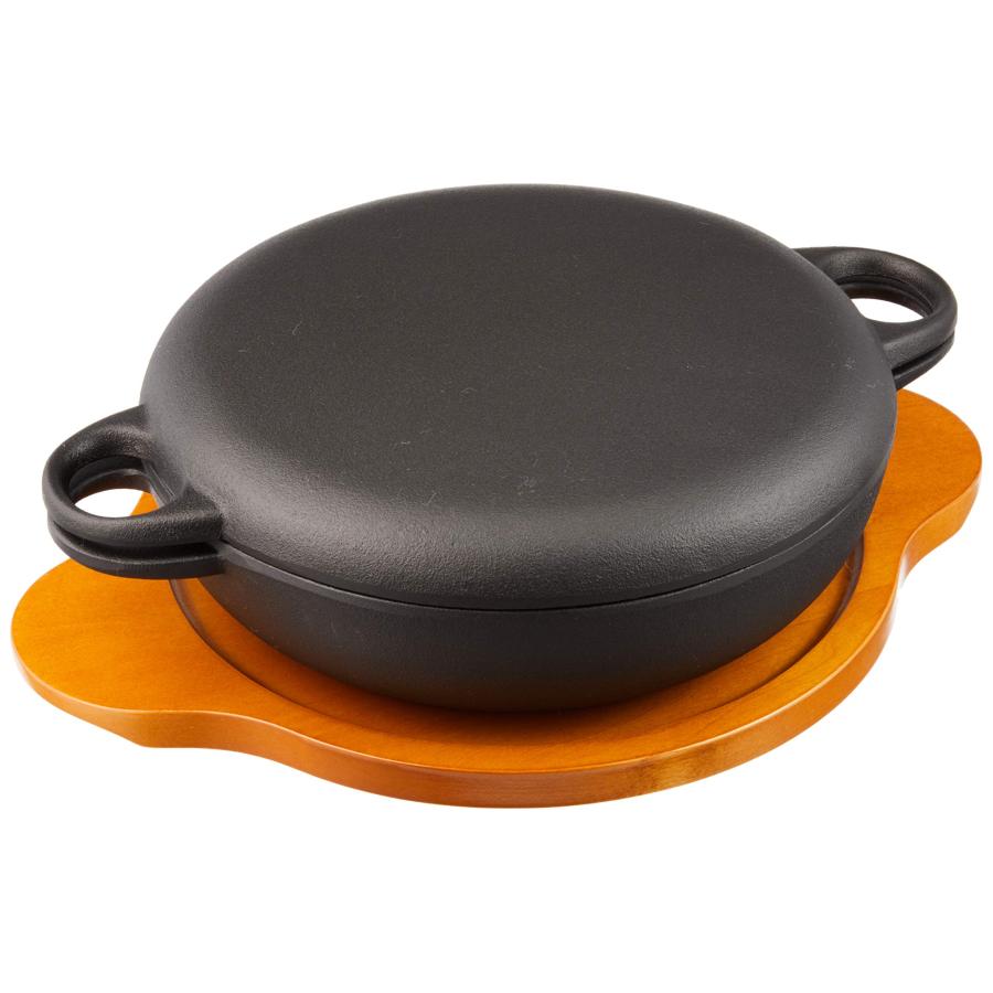 鉄 ニューラウンド万能鍋 特大 F-158(木台付き)