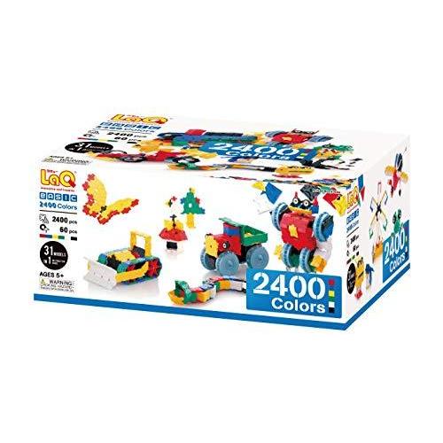 ラキュー (LaQ) ベーシック(Basic) 2400カラーズ