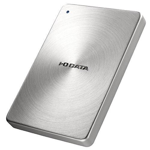 I-O DATA HDD ポータブルハードディスク 1TB USB3.1Gen1/Type-C対応 全面アルミボディ 日本製 HDPX-UTC1S