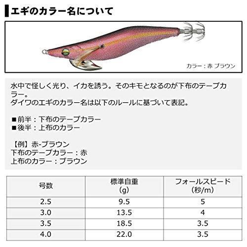 ダイワ(DAIWA) エギ エメラルダス ダートII 4.0号 金-トルネードグリーン ルアー｜i-labo｜04