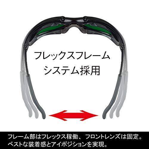 山本光学 YW-390 二眼形遮光めがね 高い防護性能 アイカップフレーム採用 ポリカハードコートくもり止め #4 日本製 JIS 紫外線カット｜i-labo｜03