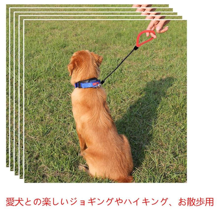 Enerhu 犬用引きリード ワイヤの牽引ロープ 噛む防止 丈夫 散歩用 ブラック S S 0128 I Labo 通販 Yahoo ショッピング