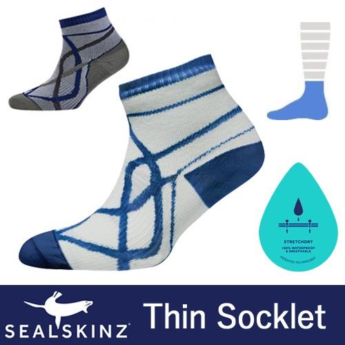 SealSkinz シールスキンズ 完全防水ソックス Thin Socklet ソックレット 薄手 1111401 STRETCHDRY WATERPROOF with MERINO WOOL