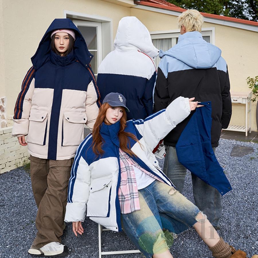 ダウンジャケット メンズ フード付き 中綿ジャケット 厚手 ライト  