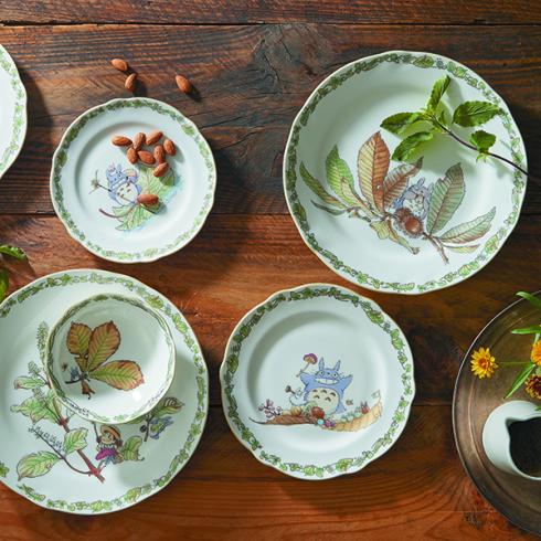 ノリタケ 食器 お皿 NORITAKE となりのトトロ 19cmプレート