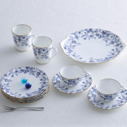 食器 お皿 ノリタケ NORITAKE ブルーソレンティーノ 18.5cmプレート｜i-matsumoto｜03