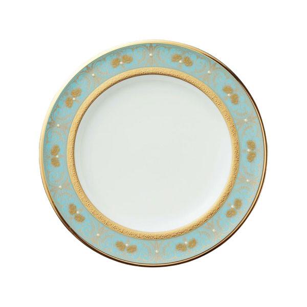 未使用 ノリタケ ジョージアンターコイズ22cm 17cm プレート2枚 お祝い ノリタケ 食器 お皿 NORITAKE ジョージアンターコイズ 22cmプレート