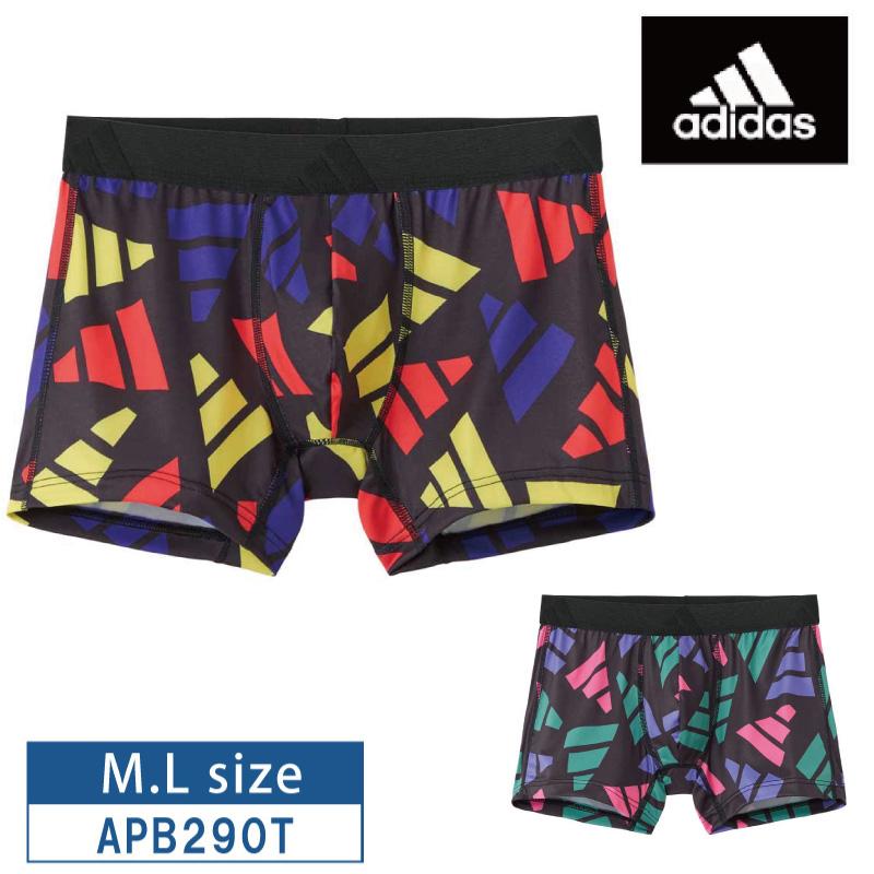 あきパンダ BODY WILD GUNZE グンゼ adidas アディダス ボクサーパンツ 前