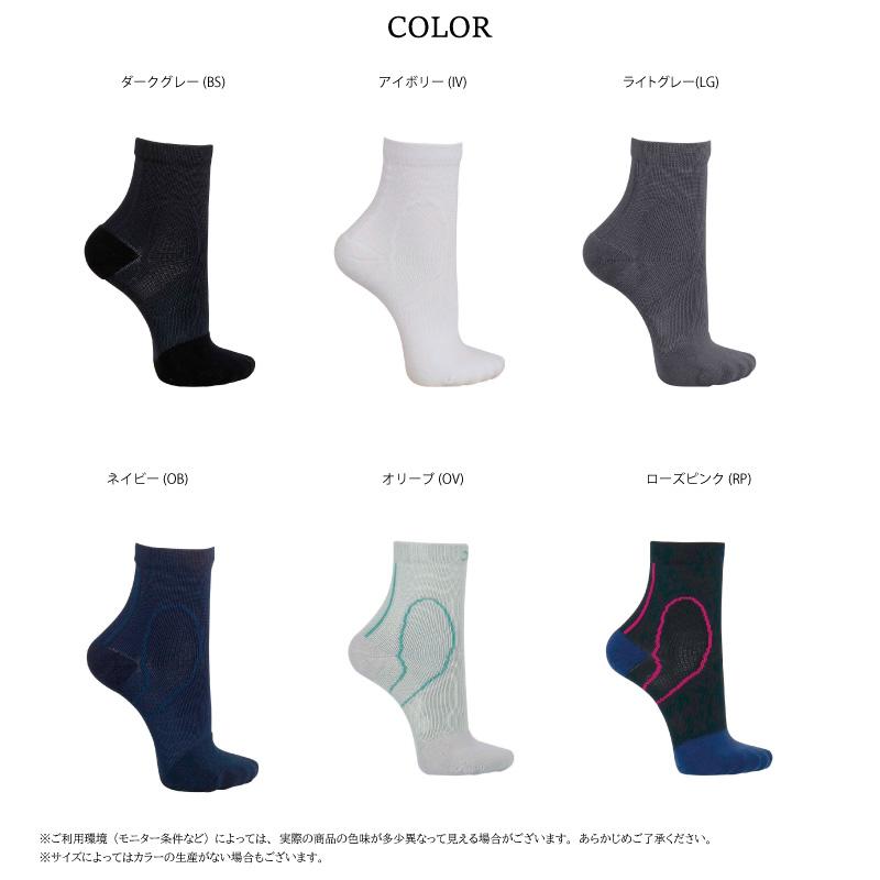 CW-X ワコール ソックス BCR608 wacoal ユニセックス プレーンソックス