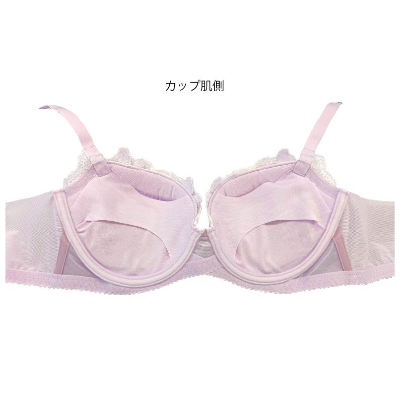 ワコール ブラジャー BRB414 重力に負けないバストケアBra 3/4カップブラ ワイヤータイプ つけるだけで、気軽にバストケア Wacoal D・E・Fカップ｜i-may｜18