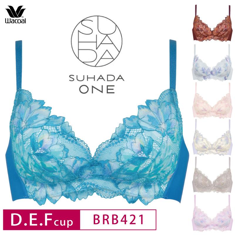 ワコール スハダワン ブラジャー BRB421 Wacoal SUHADA ONE 3/4カップ