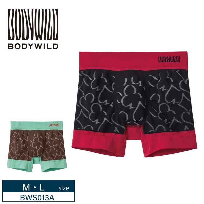 GUNZE（グンゼ） メンズ ボクサーパンツ BWS013A GUNZE BODY WILD 立体
