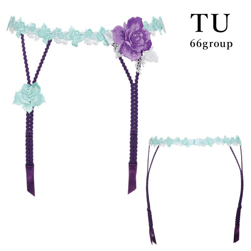 ワコール サルート☆新品☆ガーターベルト ジ エナジー オブ フラワー☆66-