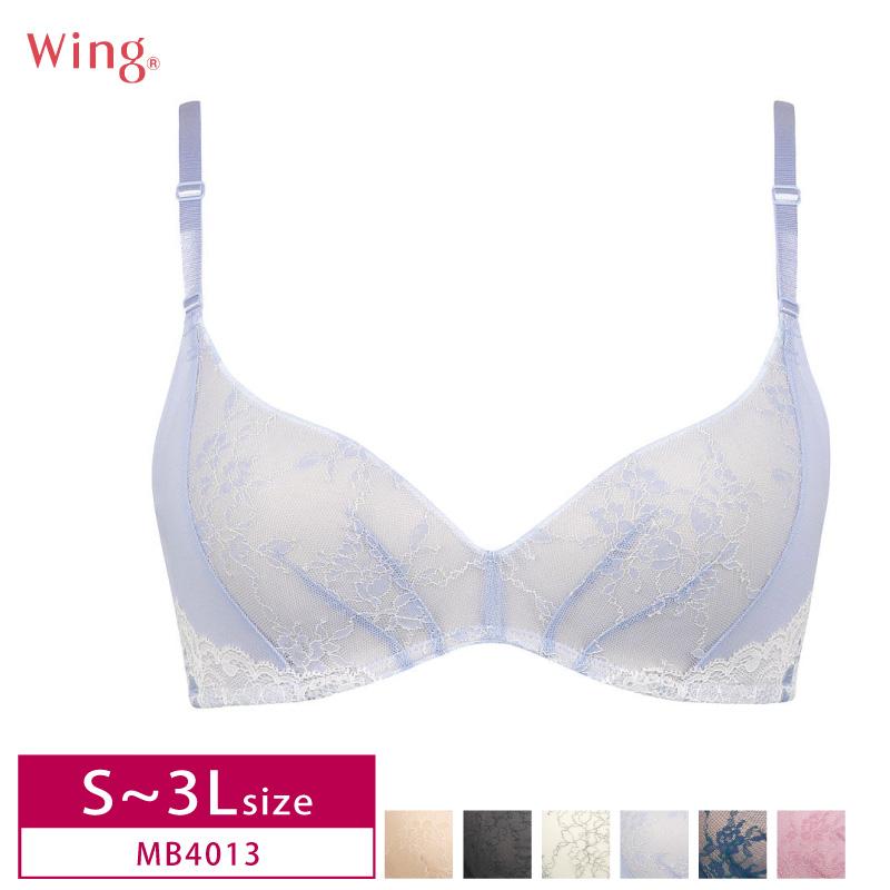 ワコール ウイング シンクロブラ Mb4013 3 4カップ ノンワイヤーブラジャー Wacoal Wing S M L Ll 3l サイズ インナーショップ メイクリーン 通販 Paypayモール