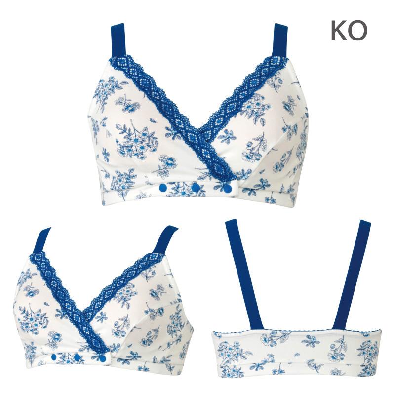 【産前・産後兼用】 Wacoal マタニティ パジャマ M~L ブルー 産前・産後兼用】 Wacoal マタニティ パジャマ M~L ブルー