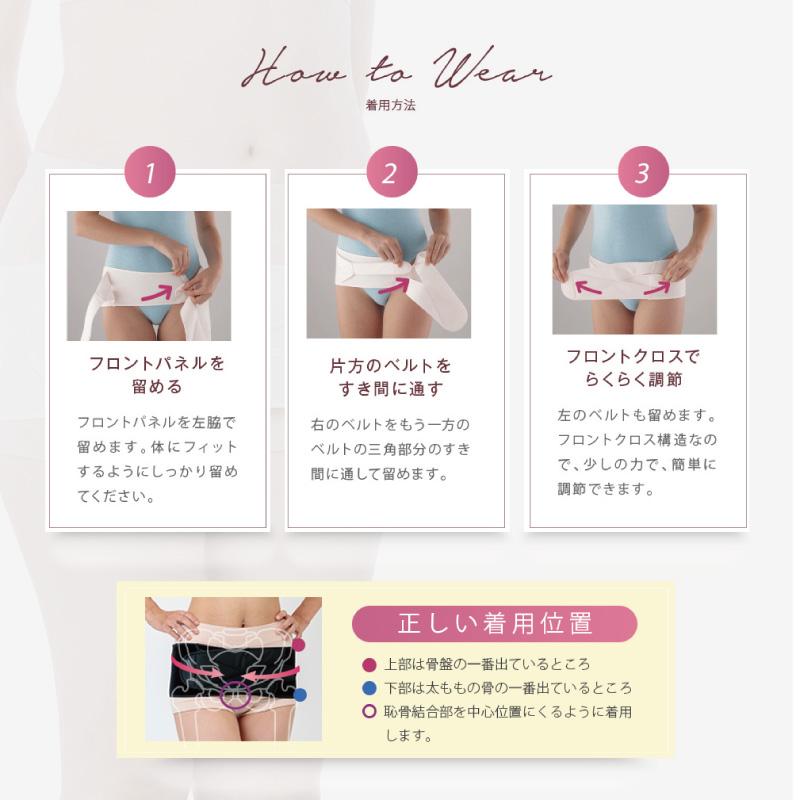 INUJIRUSHI 犬印 犬印本舗 マタニティ 産後すぐ骨盤ベルト N3900 産後