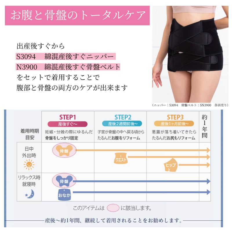 INUJIRUSHI 犬印 犬印本舗 マタニティ 産後すぐ骨盤ベルト N3900 産後 