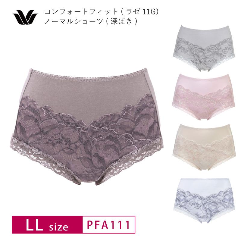 WACOAL（ワコール） ラゼ ショーツ PFA111 11G スタンダード丈 