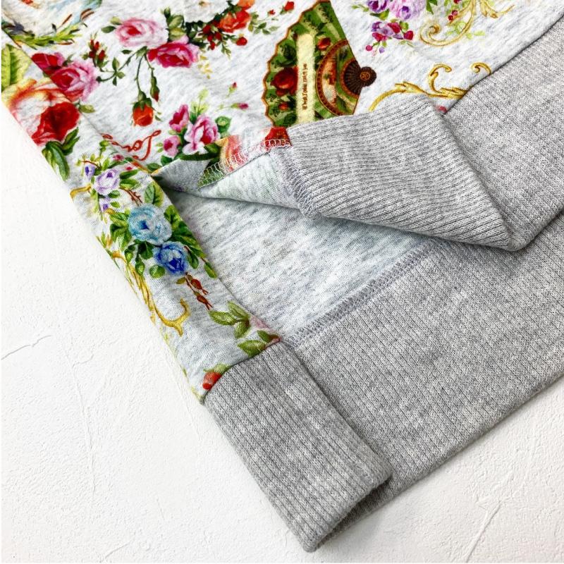 チュニック TUNIC 23436P トレーナーパジャマ 長袖 40接結・ローズ