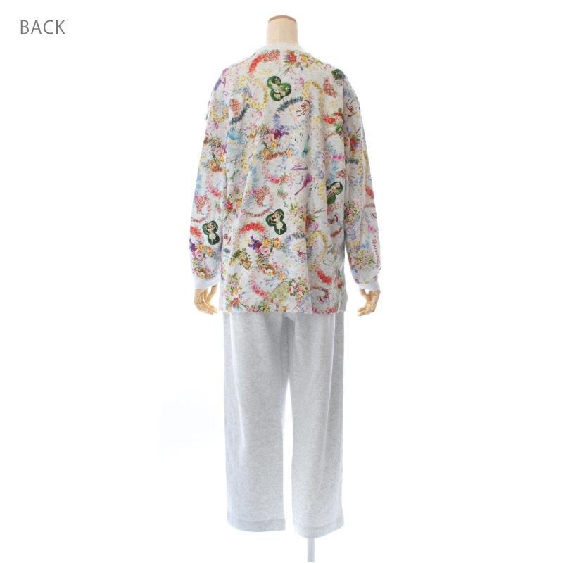チュニック TUNIC スリットパジャマ 23452P 長袖 40接結・メロディ
