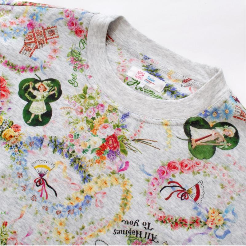 チュニック TUNIC スリットパジャマ 23452P 長袖 40接結・メロディ