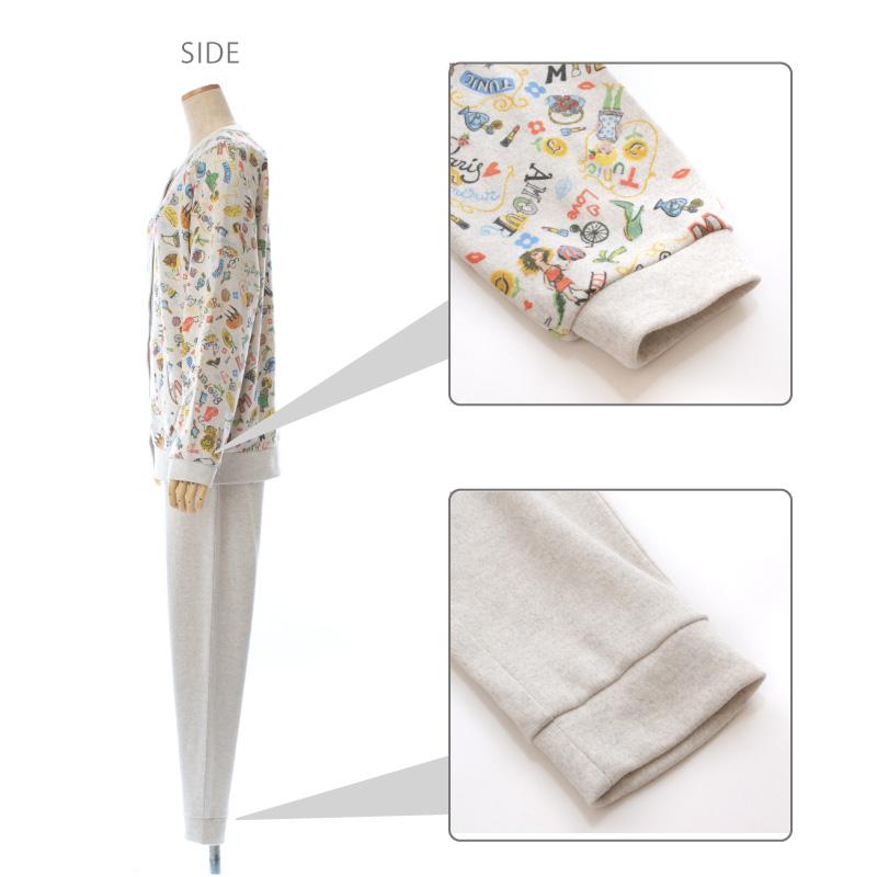チュニック TUNIC 46511P エイトロック・TUNICキャラ 前開きパジャマ