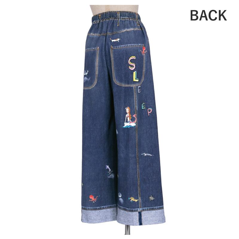 tsumori chisato SLEEP ワコール ツモリチサト ボトムス 10分丈 ワイド