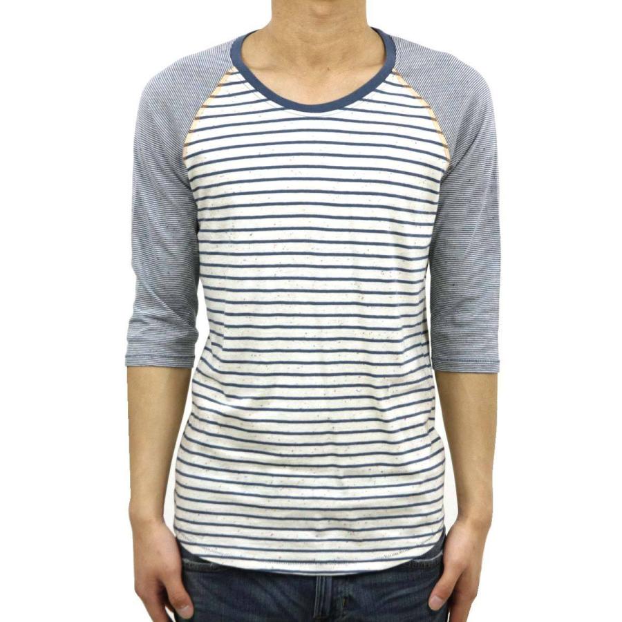 【ボーナスストア 誰でも+5% 4/18 0:00〜4/19 23:59】ヌーディージーンズ Tシャツ メンズ Nudie Jeans 七分 Quarter Sleeve Tee WHITE-BL｜i-mixon｜02