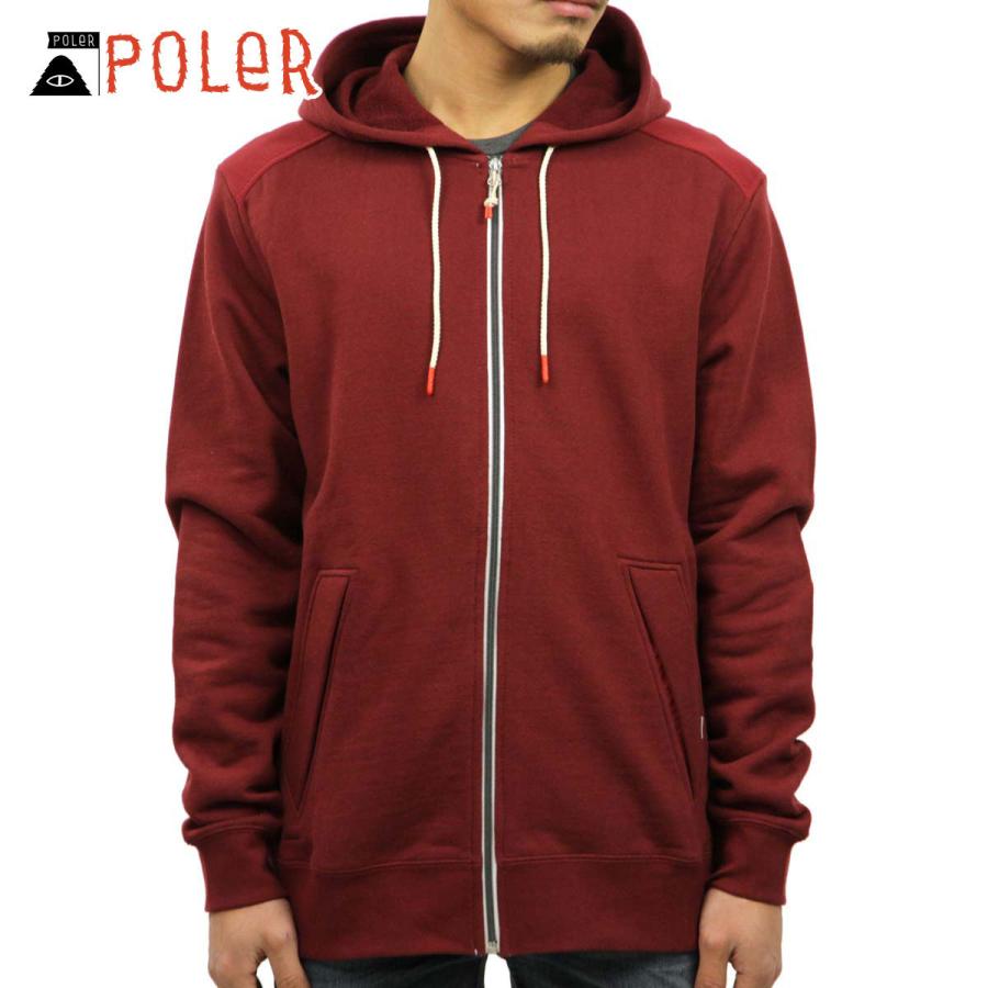 【ボーナスストア 誰でも+5% 4/25 0:00〜4/26 23:59】 ポーラー パーカー メンズ 正規販売店 POLER MEN’S YOLKED HOODIE 637146-MER MERL