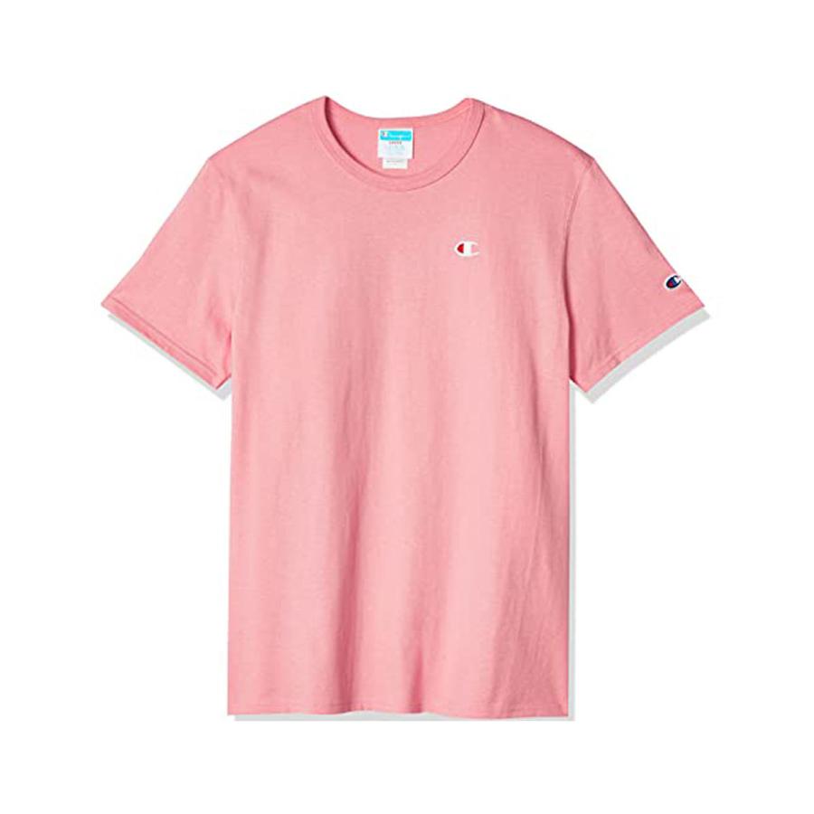 チャンピオン Tシャツ メンズ 正規品 CHAMPION ヘリテージTシャツ 半袖Tシャツ CREW TEE GT19 70z HERITAGE TEE GUAVA PINK｜i-mixon｜05