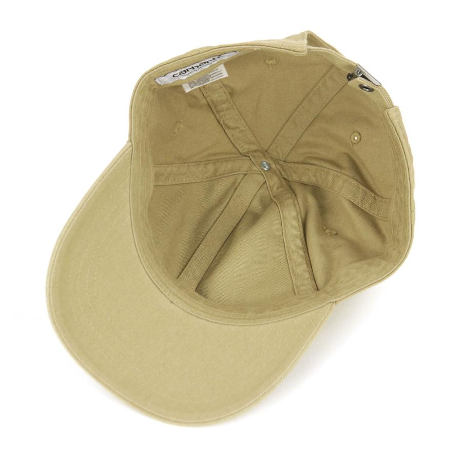 カーハート キャップ メンズ レディース 正規品 CARHARTT WIP 帽子 ロゴ MADISON LOGO CAP LEATHER / WALL I023750 0R6XX｜i-mixon｜08