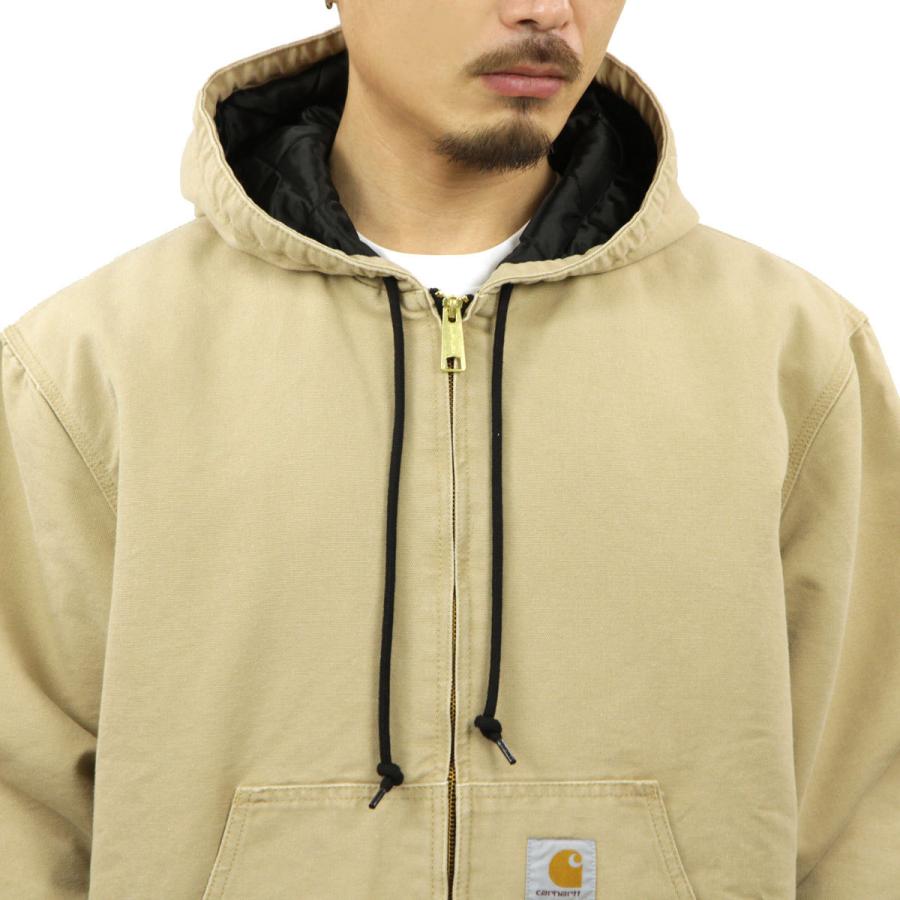 カーハート アウター メンズ 正規品 CARHARTT WIP アクティブジャケット OG ACTIVE JACKET AGED CANVAS DUSTY H BROWN I027360 07E｜i-mixon｜06