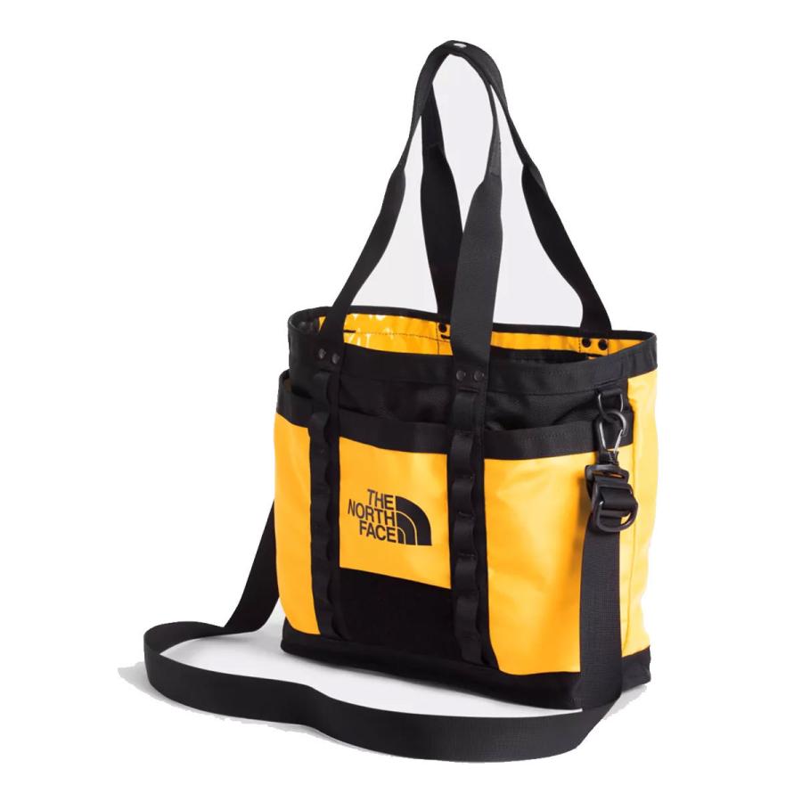有名人芸能人 ショルダーバッグ トートバッグ Face North The 正規品 レディース メンズ バッグ ノースフェイス 送料無料 あすつく Explore Black Gold Tnf Summit Zu3 Nf0a3kzu Tote Utility バッグ Dagl Tg