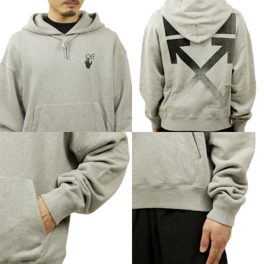 オフホワイト パーカー メンズ 正規品 OFF-WHITE プルオーバーパーカー 