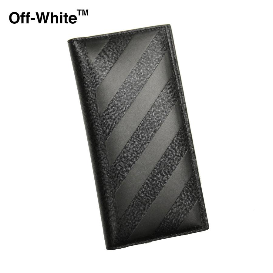 オフホワイト 財布 メンズ レディース 正規品 OFF-WHITE 長財布 3D