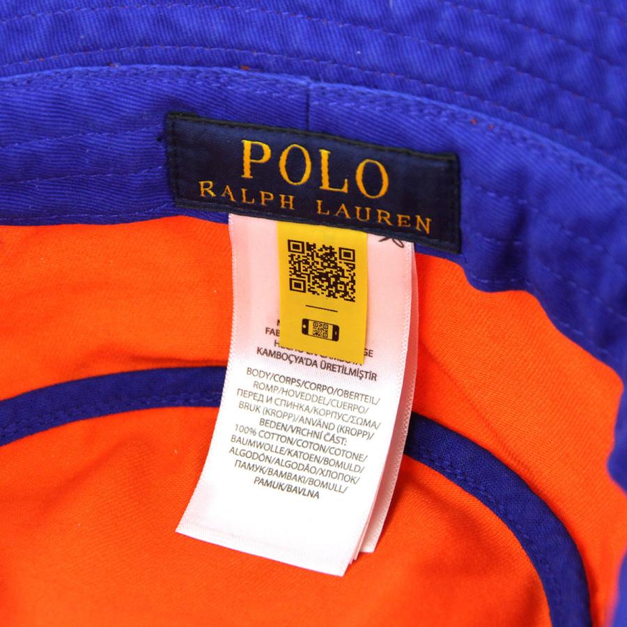 オレンジ POLO RALPH LAUREN ポロ ラルフ ローレン バケハ オレンジ系 POLO RALPH LAUREN(ポロラルフローレン) ハット