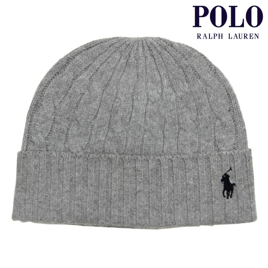 最終お値下げ❣️新品未使用　ラルフローレン　ニット帽子 POLO RALPH LAUREN（ポロ・ラルフローレン） ポロ ラルフローレン