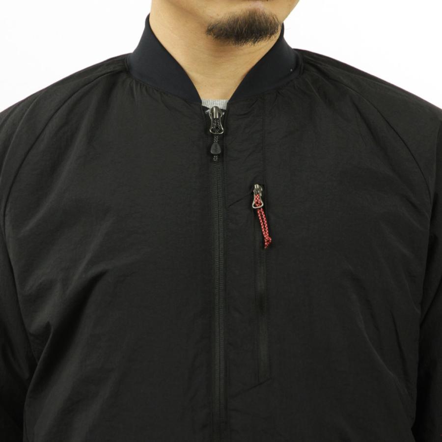 ナンガ メンズ ブルゾン 正規販売店 NANGA アウター ジャケット MA-1 SOFT DOWN VARSITY BLOUSON BLK N2500-0J001A BLACKの画像