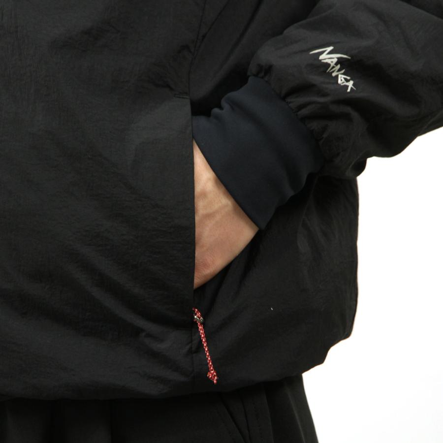 ナンガ メンズ ブルゾン 正規販売店 NANGA アウター ジャケット MA-1 SOFT DOWN VARSITY BLOUSON BLK N2500-0J001A BLACKの画像