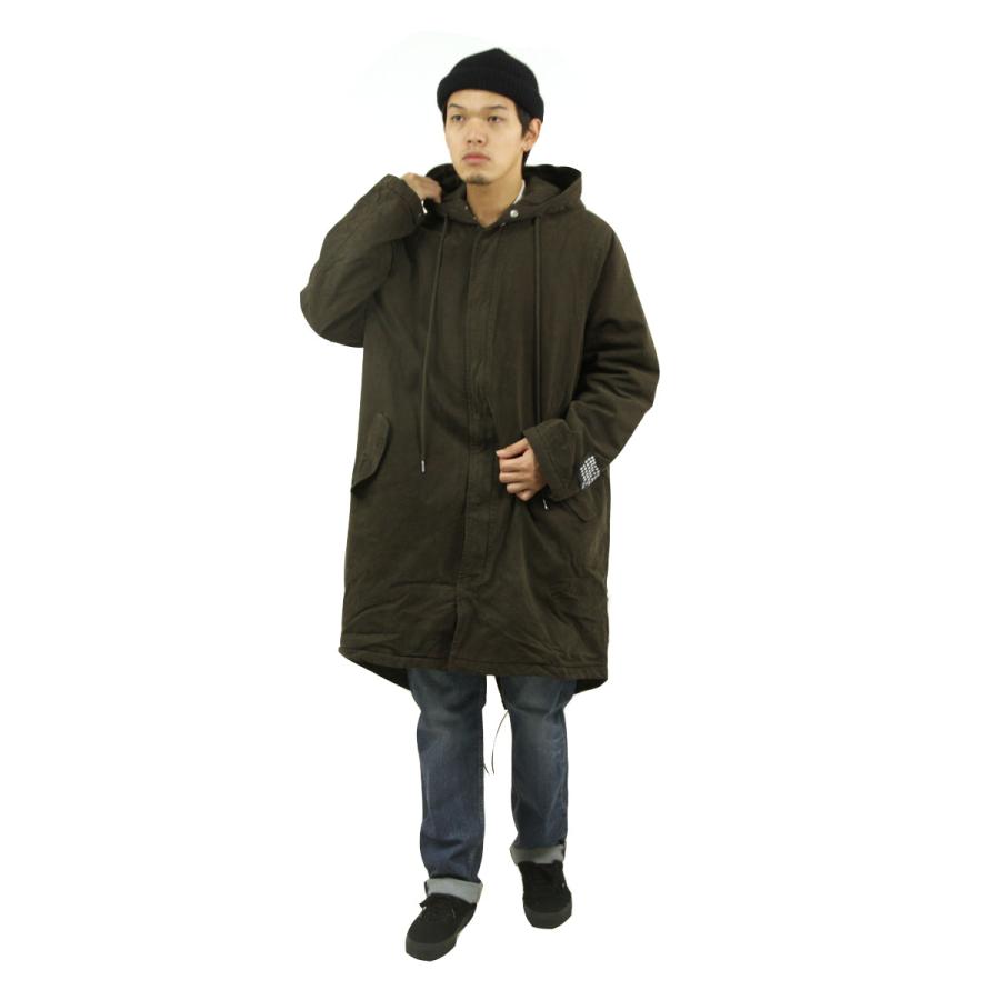 【ボーナスストア 誰でも+5% 6/4 0:00〜6/5 23:59】 スビ メンズ モッズコート 正規販売店 Ksubi アウター ジップ  父の日 プレゼント ラッピングの画像