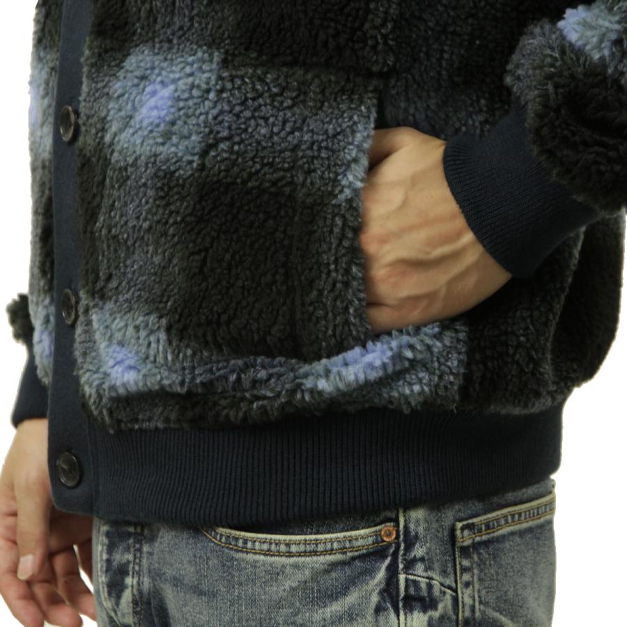 スコッチアンドソーダ メンズ カーディガン 正規販売店 SCOTCH＆SODA フリース ジャケット POLAR FLEECE CARDIGAN 181529 210 41810 THYME/BLUE BONNET_7