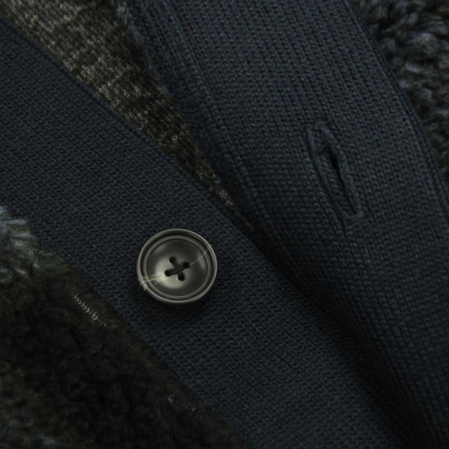 スコッチアンドソーダ メンズ カーディガン 正規販売店 SCOTCH＆SODA フリース ジャケット POLAR FLEECE CARDIGAN 181529 210 41810 THYME/BLUE BONNET_8