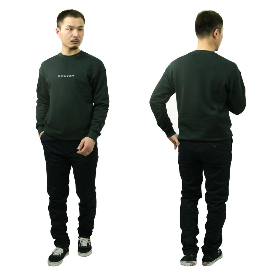 スコッチアンドソーダ メンズ スウェット 正規販売店 SCOTCH&SODA トレーナー CORE-LOGO FRONT CHEST FLEECE SWEAT SHIRT 179195 300 53802 58_10