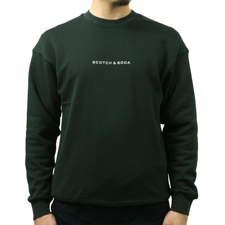 スコッチアンドソーダ メンズ スウェット 正規販売店 SCOTCH&SODA トレーナー CORE-LOGO FRONT CHEST FLEECE SWEAT SHIRT 179195 300 53802 58_1