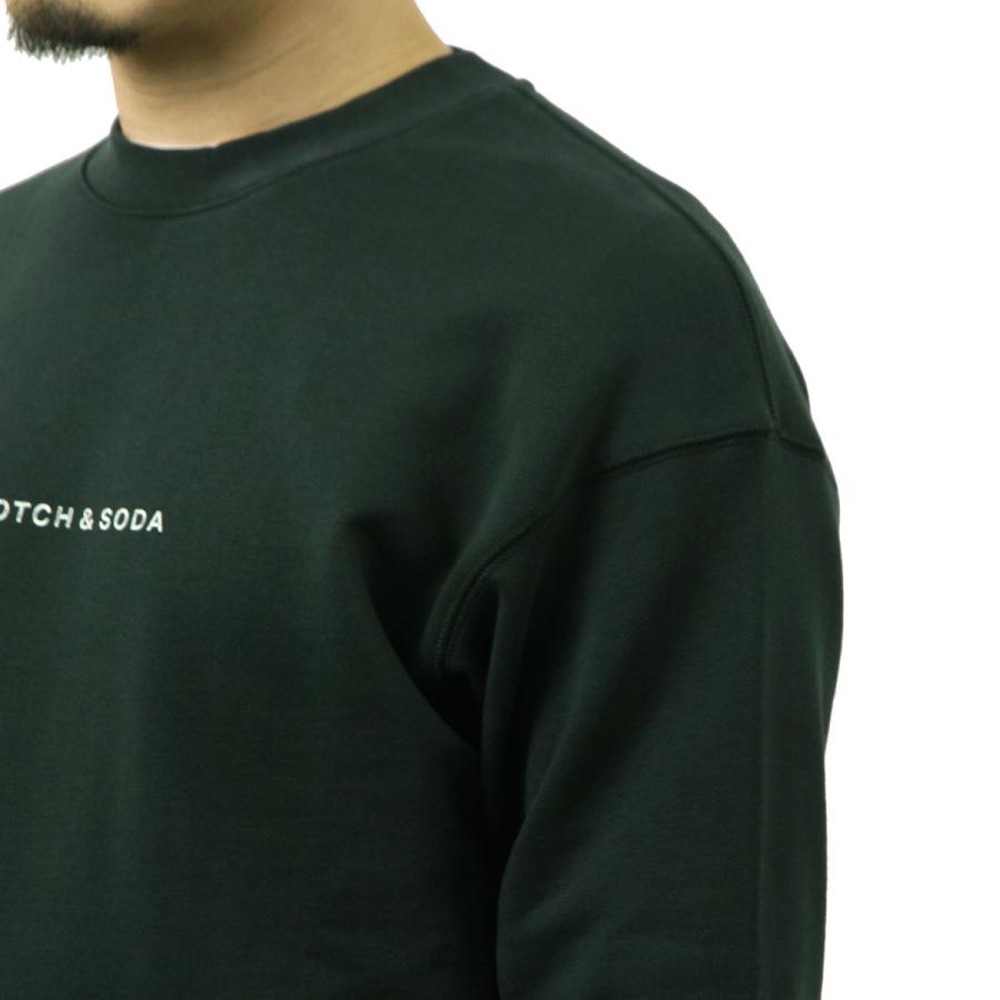 スコッチアンドソーダ メンズ スウェット 正規販売店 SCOTCH&SODA トレーナー CORE-LOGO FRONT CHEST FLEECE SWEAT SHIRT 179195 300 53802 58_5