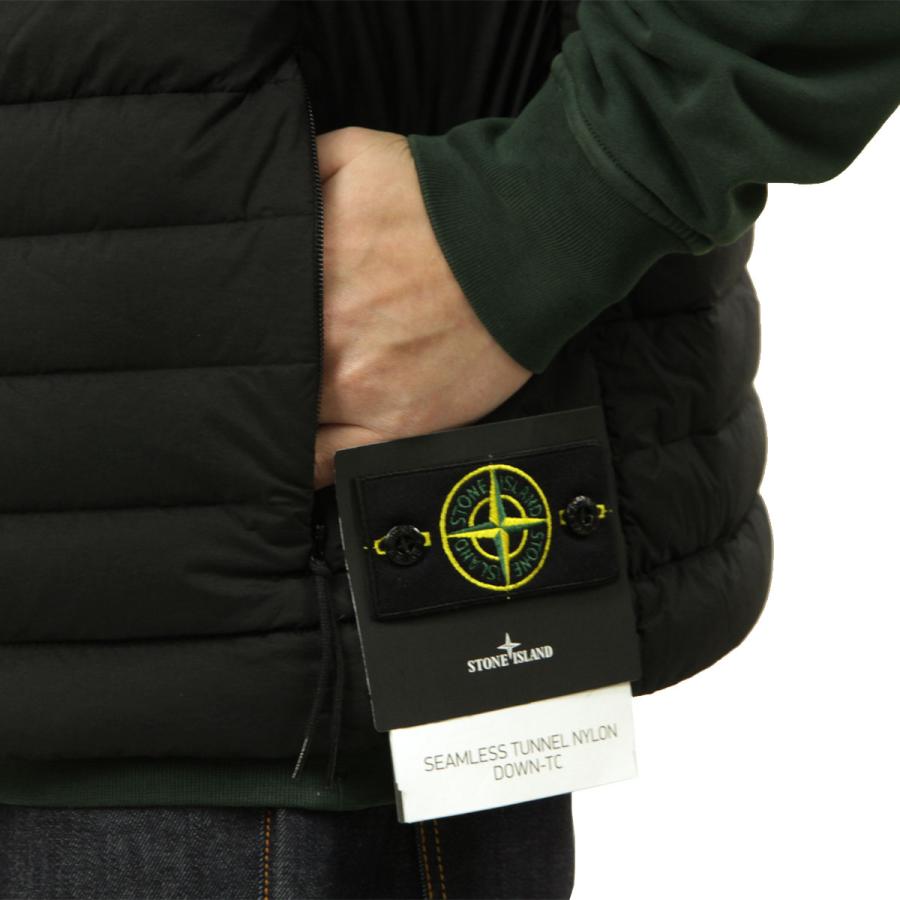 ストーンアイランド メンズ ダウンベスト 正規品 STONE ISLAND アウター ナイロン SEAMLESS TUNNEL NYLON DOWN-TC VE 父の日 プレゼント ラッピングの画像