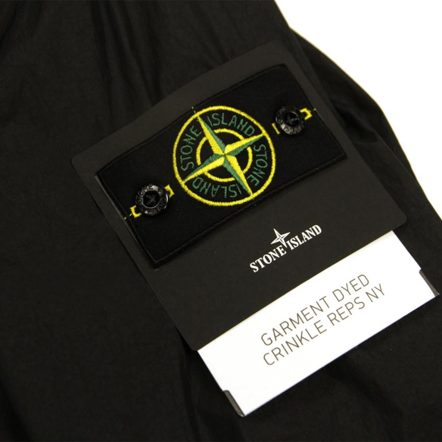 ストーンアイランド メンズ ナイロンジャケット 正規品 STONE ISLAND GARMENT DYED CRINKLE REPS NY RECYCLED NYLON  父の日 プレゼント ラッピングの画像