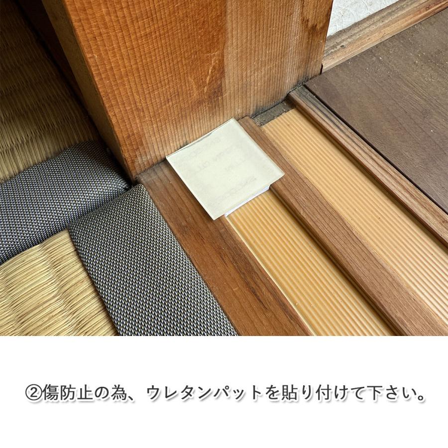 ウッドブラインド用つっぱり棒 2本セット 黒アルマイト 高さ101〜150cm ※ブラインド購入者専用のオプションになります。つっぱり棒単品のご購入はできません。_10